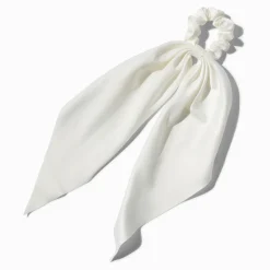 Petit chouchou foulard blanc