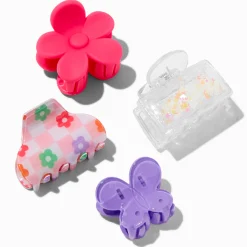 Petites pinces à cheveux Y2K Cuties - Lot de 4