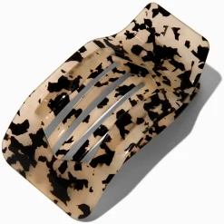 Pince à cheveux de yoga écaille de tortue blonde