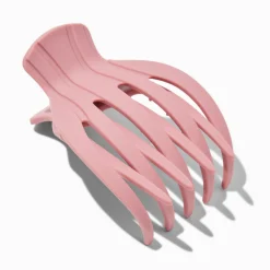 Pince à cheveux de yoga rose mauve extra-large