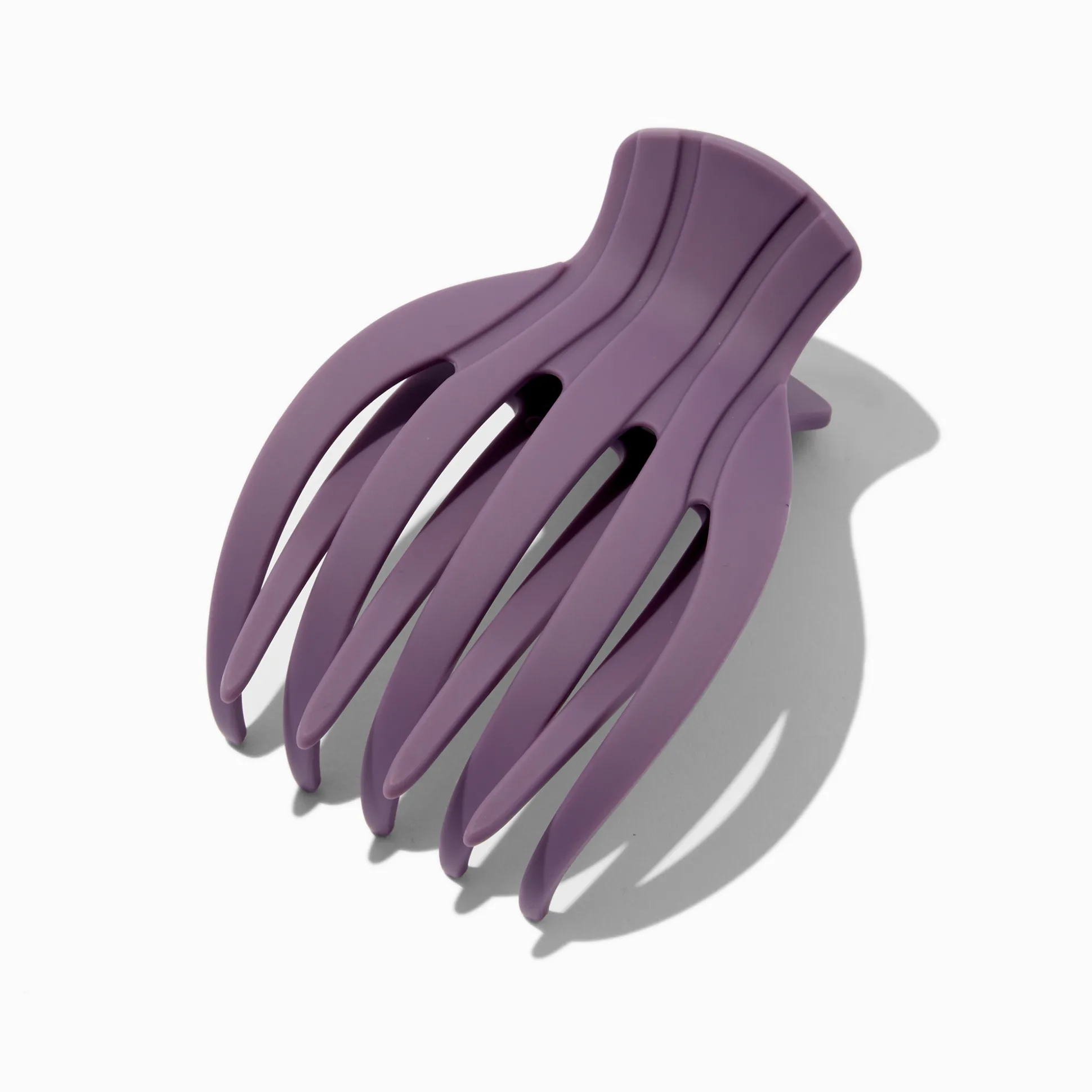 Pince à cheveux de yoga XL prune mat