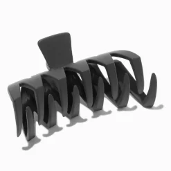 Pince à cheveux zig zag noire