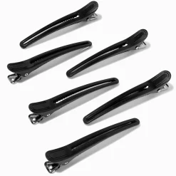 Pinces à cheveux en pic noires - Lot de 6