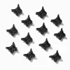 Pinces à cheveux papillon noires - Lot de 12