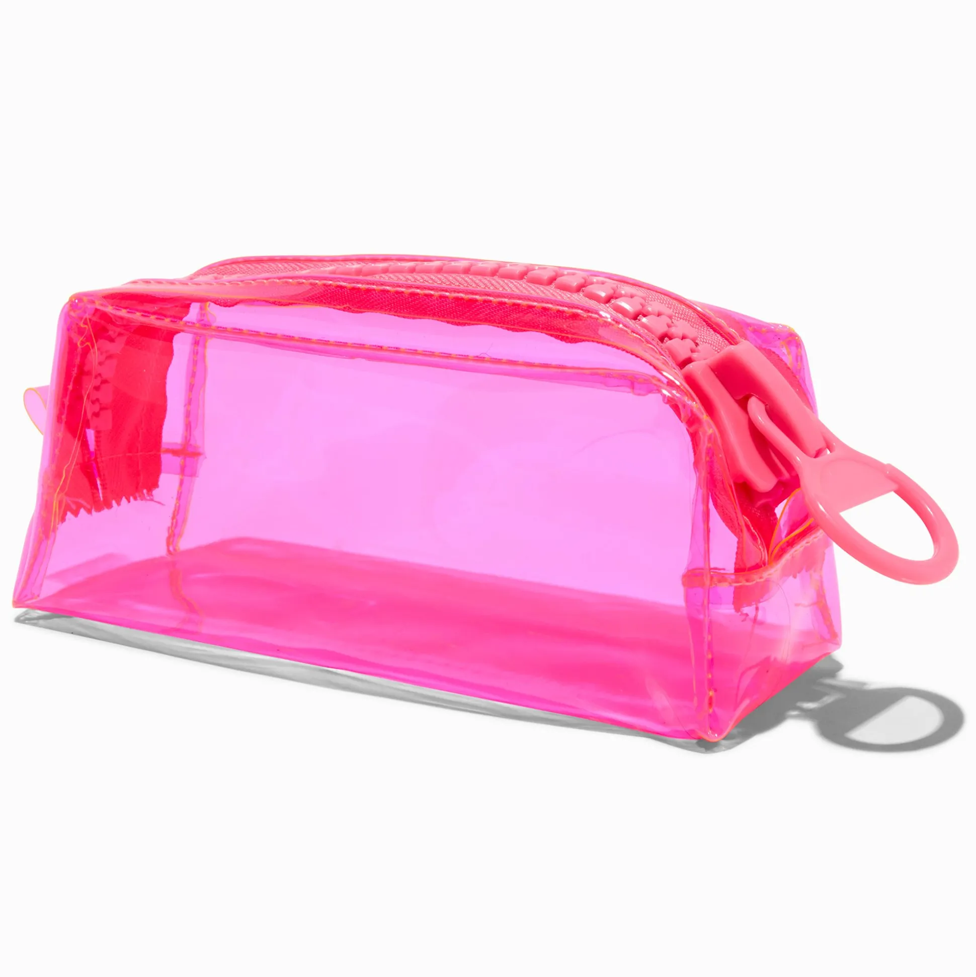 Pink Neon Colourblock Pencil Case