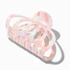 Pink Tortoiseshell Clamshell Hair Claw