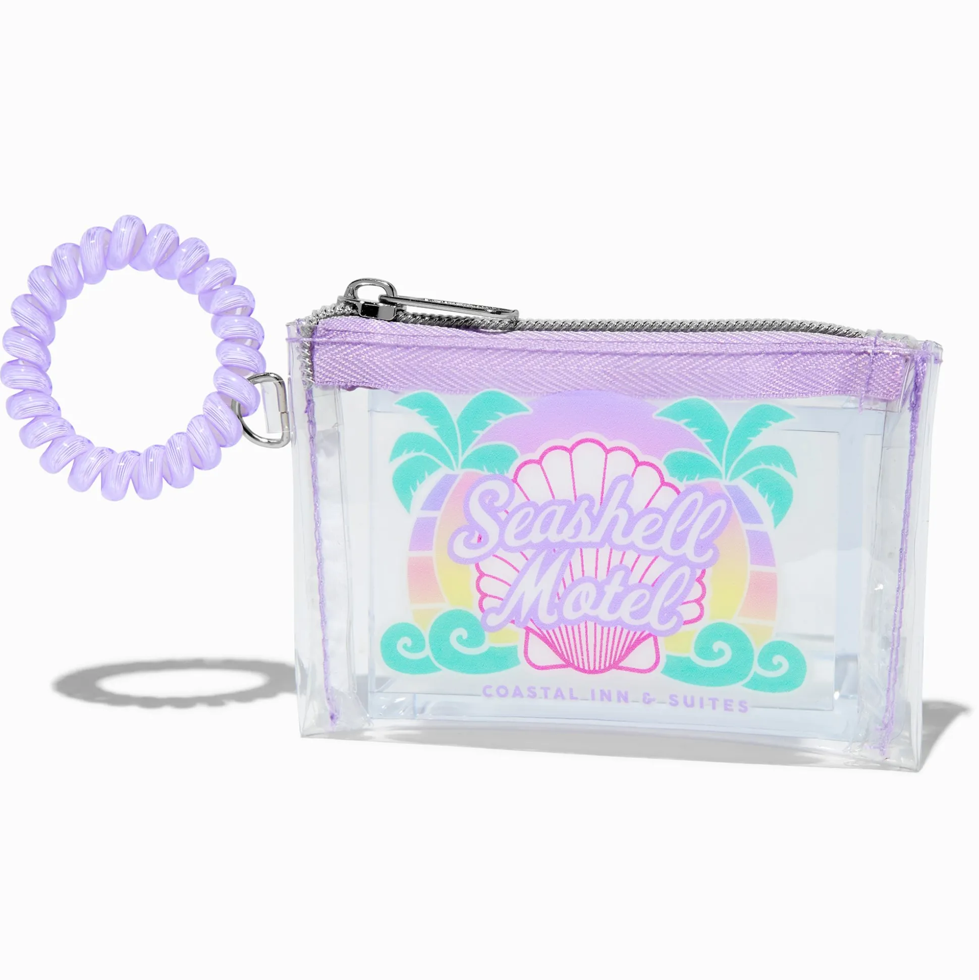 Pochette poignet porte-monnaie « Seashell Motel »