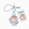 Porte-clés bracelet en silicone thé Pusheen®