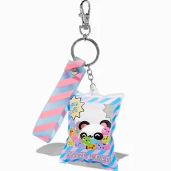Porte-clés bracelet snack « lyophilisé » panda