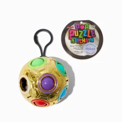 Porte-clés en exclusivité chez Claire’s puzzle pop métallique Claire's - Les modèles peuvent varier