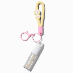 Porte-clés gloss marguerite jaune