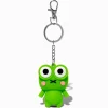 Porte-clés grenouille yeux exorbités