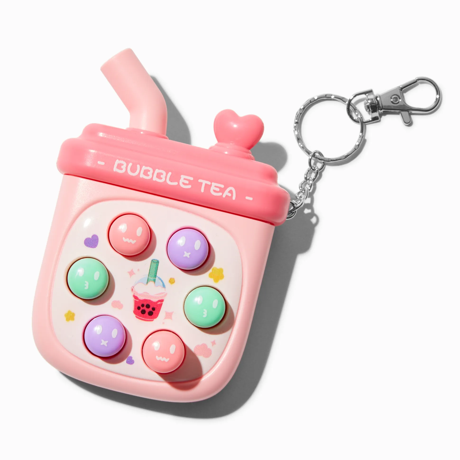 Porte-clés jeu thé aux perles jeu de la taupe