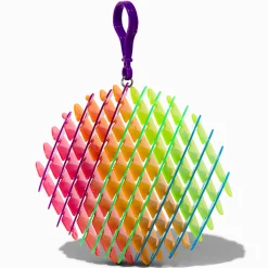 Porte-clés jouet fidget Orbiflex arc-en-ciel
