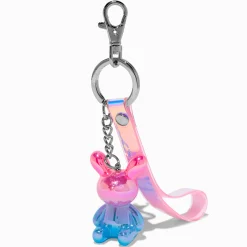 Porte-clés lapin holographique