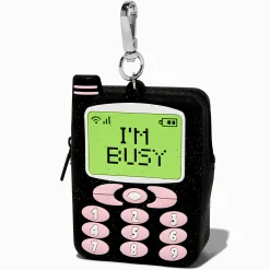 Porte-clés porte-monnaie en silicone portable Y2K