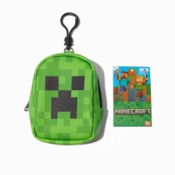 Porte-clés sac à dos en peluche Minecraft™
