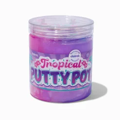 Pot de pâte à modeler tropicale en exclusivité chez Claire’s