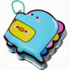 Puffy Dinosaur Mini Notebook Keyring