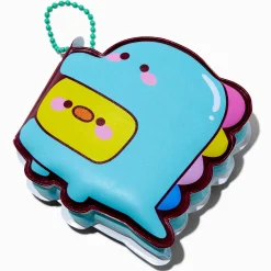Puffy Dinosaur Mini Notebook Keyring