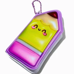 Puffy Pencil Mini Notebook Keyring