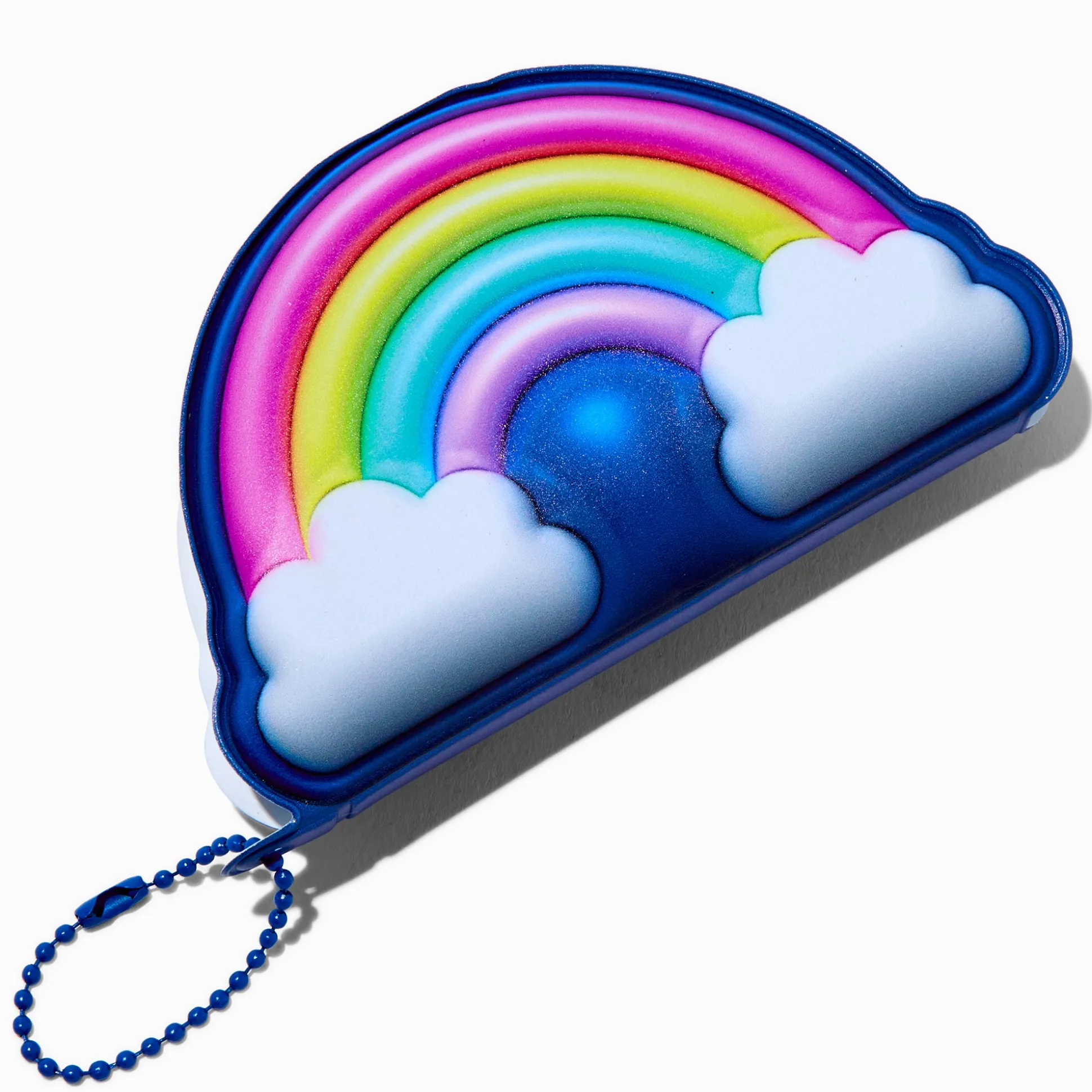 Puffy Rainbow Mini Notebook Keyring