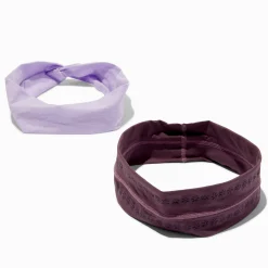 Purple Athletic Headwraps - 2 Pack