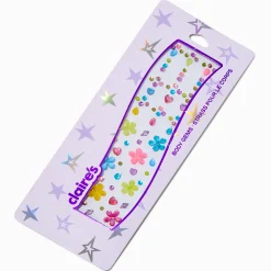 Rainbow Shapes Body Gems - 100 Pack