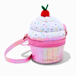 Sac à bandoulière cupcake rose Claire's Club