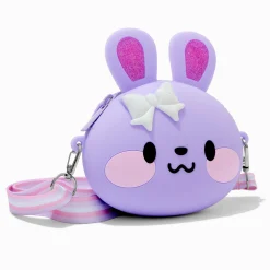 Sac à bandoulière lapin violet Claire's Club