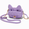 Sac à bandoulière oreilles de lapin violet Claire's Club