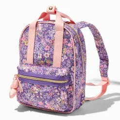 Sac à dos floral violet Claire's Club