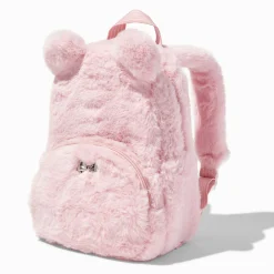 Sac à dos ours en fausse fourrure Claire's Club