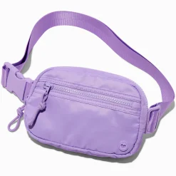 Sac ceinture nylon lavande
