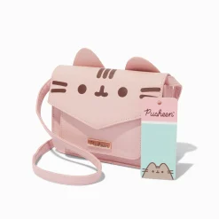 Sacoche à bandoulière rose Pusheen®