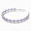 Serre-tête métallique fleur violet clair Claire's Club