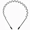 Serre-tête zig zag noir