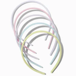 Serre-têtes en plastique corde pastel Claire's Club - Lot de 5