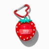 Strawberry Carabiner Lip Balm Keyring