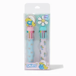 Stylos 10 couleurs en exclusivité chez Claire's Les Schtroumpfs™ - Lot de 2