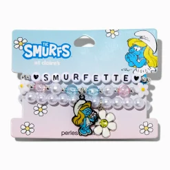 The Smurfs™ Claire's Exclusive Smurfette Stretch Bracelet Set - 3 Pack