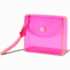 Translucent Light Pink Daisy Snap Coin Purse