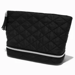 Trousse de maquillage bouffante noire