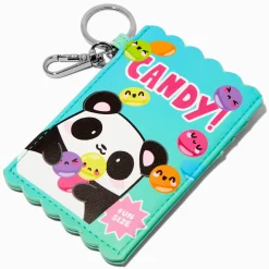 Étui pour cartes de crédit supérette bonbon panda