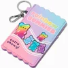 Étui pour cartes porte-clés supérette bonbons gélatineux arc-en-ciel