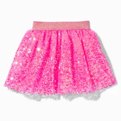 Tutu à sequins rose vif Claire's Club