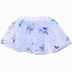 Tutu à sequins violet papillons printemps Claire's Club