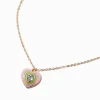 Uptown Pulse Heart Pendant Necklace