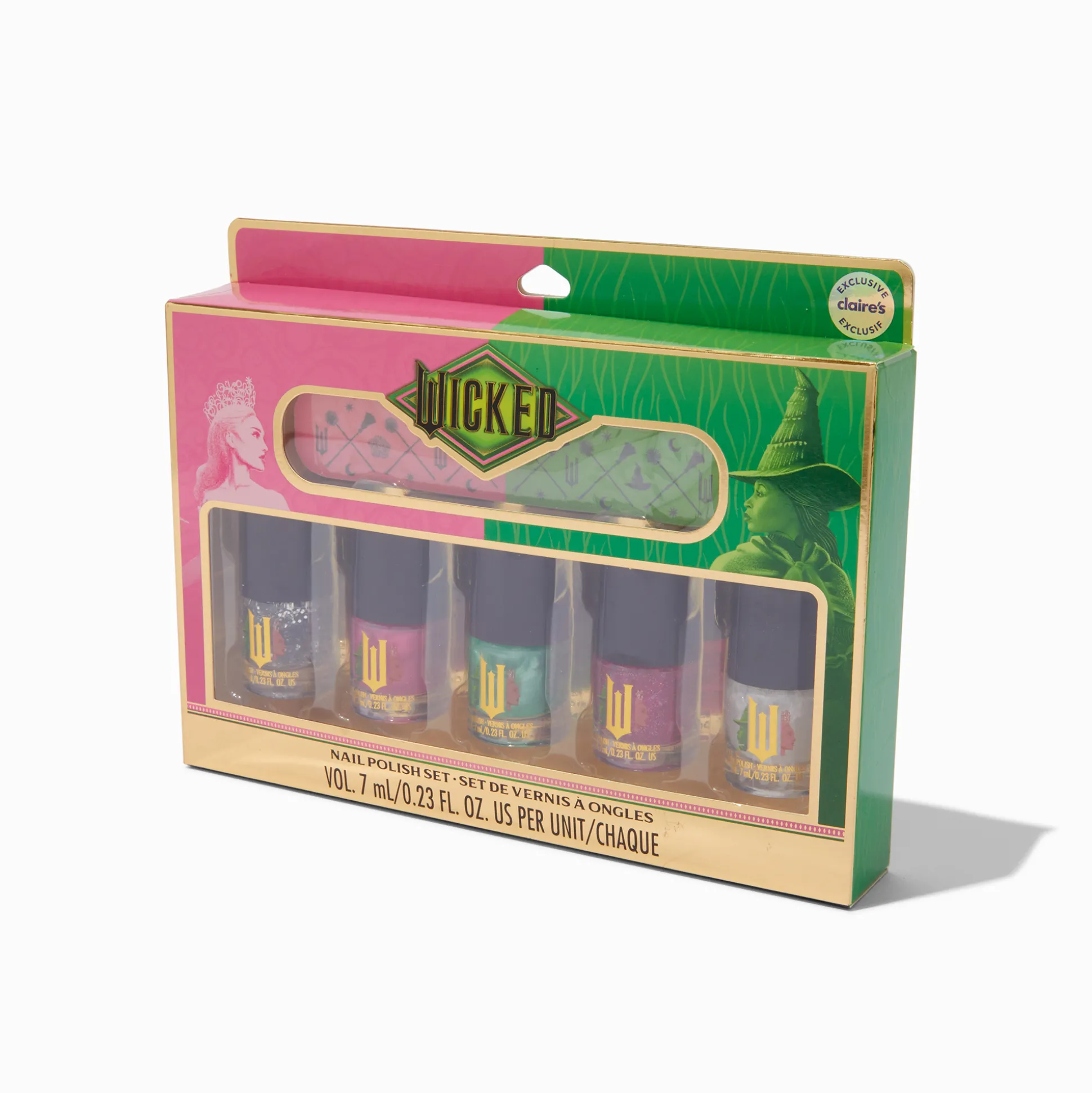 Vernis à ongles en exclusivité chez Claire’s Wicked™ - Lot de 5