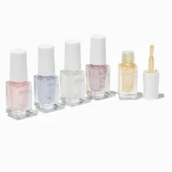 Vernis à ongles peel-off parfumé à la barbe à papa - Lot de 5